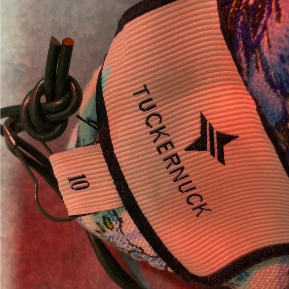 Tuckernuck Larkspur Blue and White Floral Chintz Maxi Dress Size 10 NWT - Picture 5 of 8